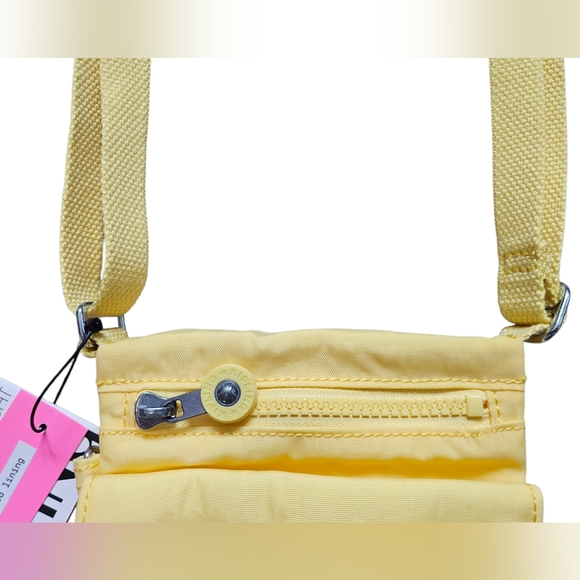 Kipling Yellow Crossbody Bag, 5½" X 7" New With Tags - Picture 3 of 10